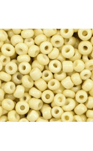 Seed beads 6/0 (4mm) Butter yellow